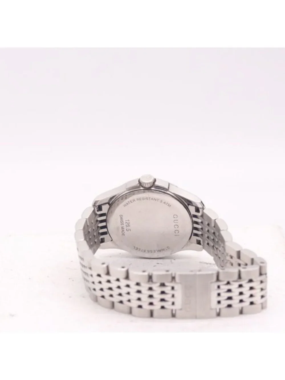 Gucci G-Timeless 126.5 Date Pink Dial Watch